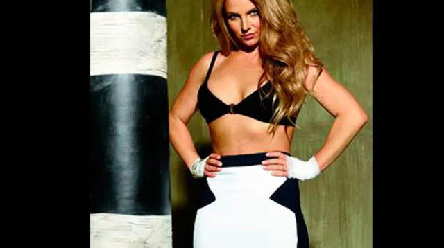 Britney Spears lució cuerpo de impacto.