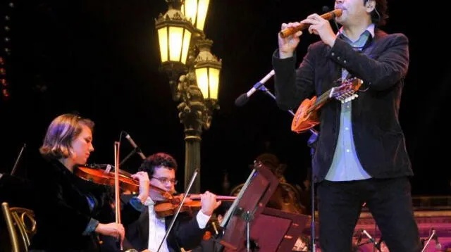 Lucho Quequezana presentará dos conciertos junto a su banda Kuntur y la Orquesta Sinfónica Nacional