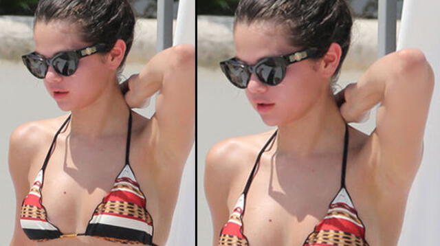 Selena Gomez en bikini