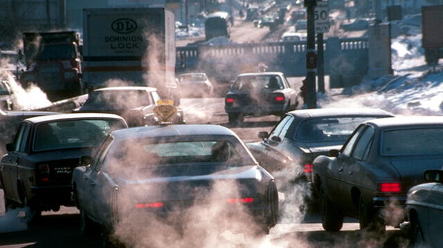 El smog es común en las ciudades.