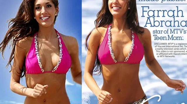 La estrella ponro, Farrah Abraham no pudo subastar su bikini tras ser calificado de antihigiénico