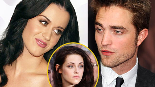 Robert Pattinson, Kristen Stewart y Katy Perry