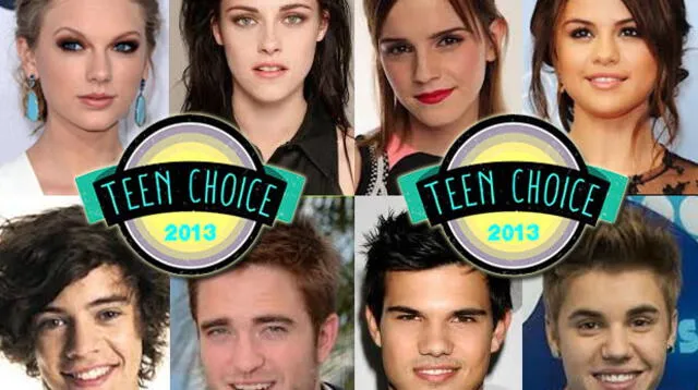 Lista completa de nominados a los Teen Choice Awards