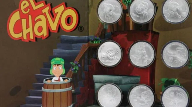 El Chavo en monedas de colección