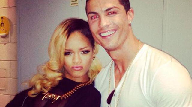 Cristiano Ronaldo es fan de la cantante Rihanna.