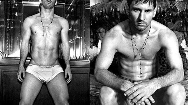 Lionel Messi en ropa interior para Dolce & Gabbana