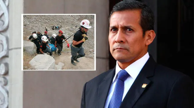 Ollanta Humala no quiere ver sangre y dolor en los noticieros. 