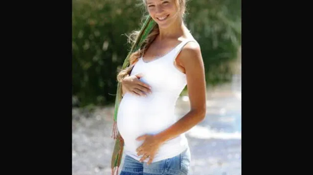 Luisana Lopilato tiene siete meses de embarazo.