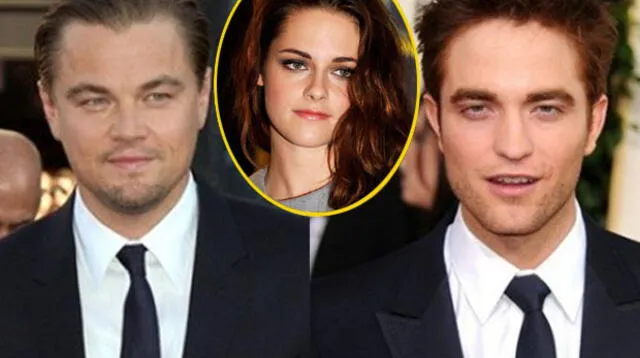 Leonardo Di Caprio, Kristen Stewart y Robert Pattinson