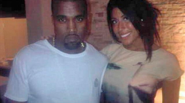 Fotos: Kanye West le fue infiel a Kim Kardashian con este bombón.