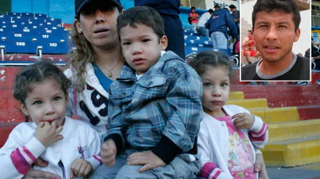 Esposa de Zúñiga Frecia y sus tres hijos no se pierden ningún partido de papá en Arequipa.
