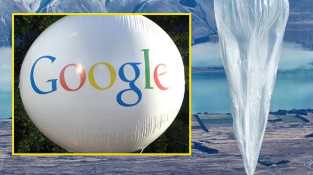 Google lanza globos con internet para todo el mundo.