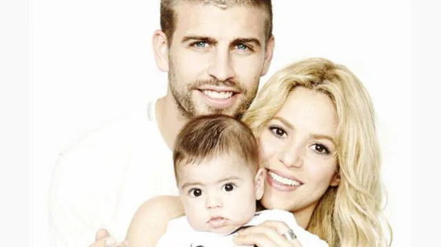 Gerard Piqué, Shakira y el bebé Milan