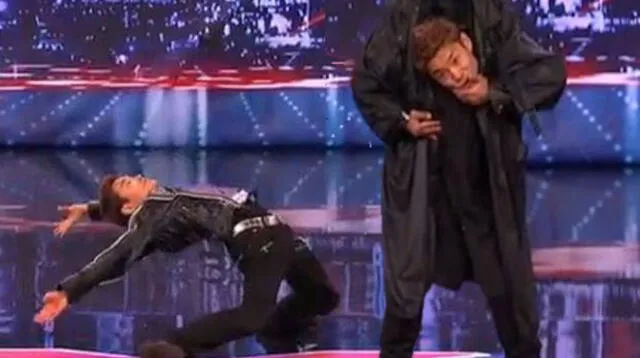 Joven sorprende a jueces de Americas Got Talent con baile estilo Matrix