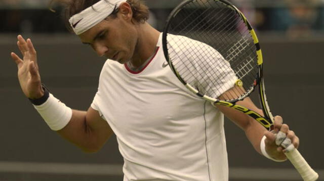 Rafael Nadal dio la sorpresa al ser eliminado en primera ronda de Wimbledom