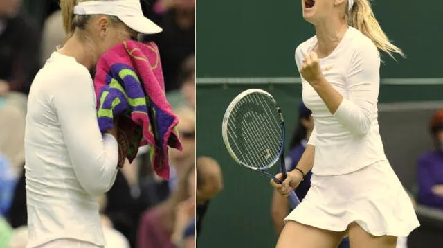 La tenista rusa, María Sharapova, cayó eliminada de Wimbledom en segunda ronda
