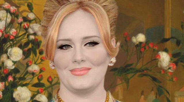 Adele al estilo del Renacimiento