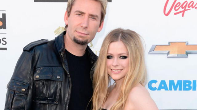 Avril Lavigne y Chad Kroeger: hasta que los problemas los separen.