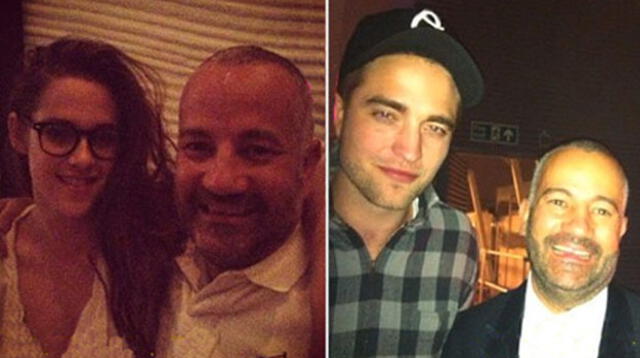 Robert Pattinson y Kristen Stewart con su amigo en común, JC.