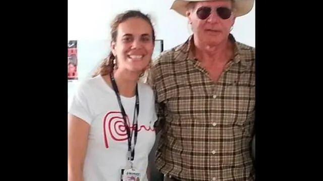 Indiana Jones llegó a Iquitos: Harrison Ford está feliz en el Perú.