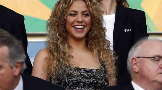 Shakira en la Copa Confederaciones
