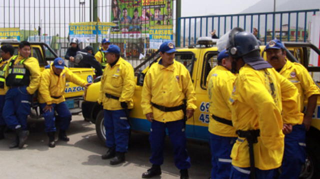 Serenos de San Juan de Miraflores no saldrán a patrullar por retraso en sus pagos