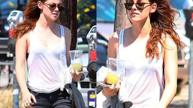 Kristen Stewart en sexy transparencia para Robert Pattinson