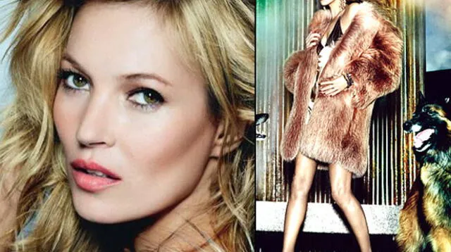 Kate Moss posa para la revista Allure