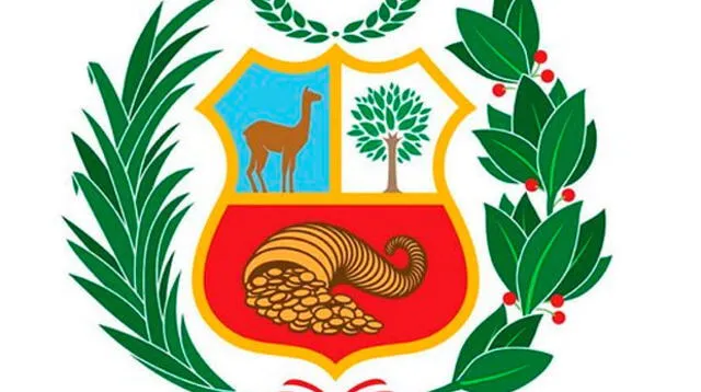 Escudo Nacional del Perú.