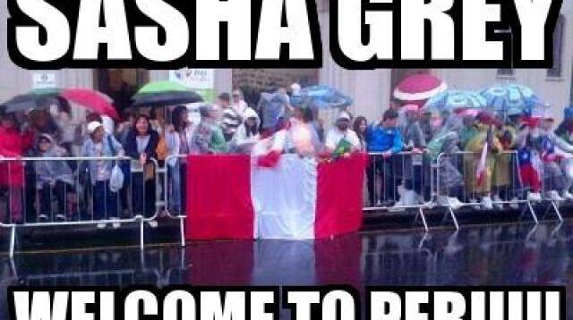 Sasha Grey en Lima: memes sobre falsa llega de estrella porno.