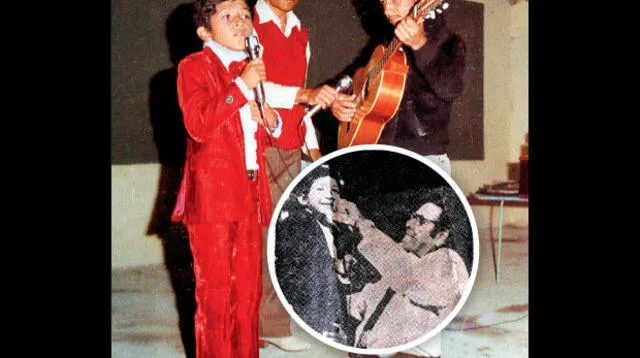 Siempre cantó desde chico y ganó concurso de canto en Trampolín a la fama.