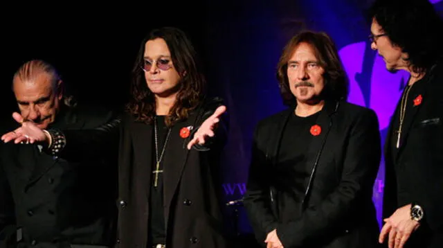 Banda Black Sabbath ya no se presentará en Lima.