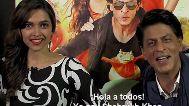 Shah Rukh Khan y Deepika Padukone saludan al Perú ante estreno de Una travesía de amor