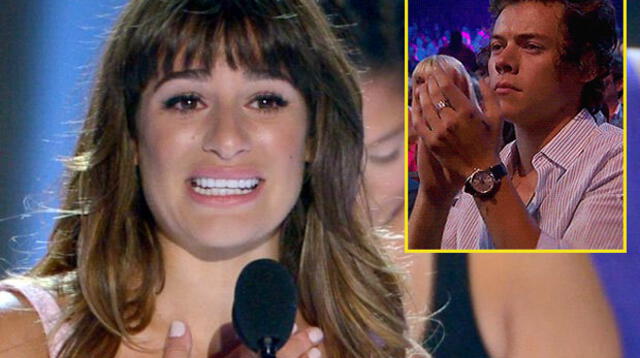 Harry Styles se emocionó hasta las lágrimas por discurso de Lea Michele