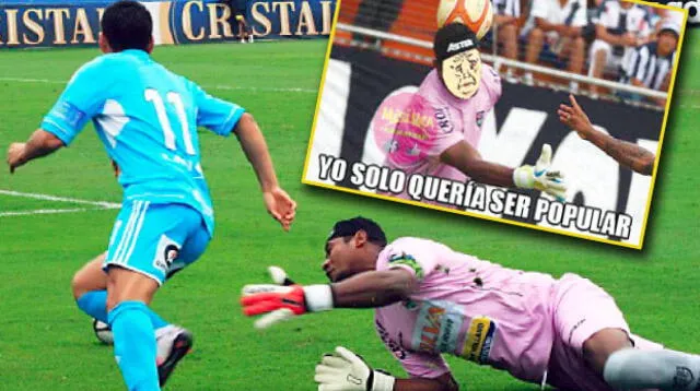 Arquero de Unión Comercio, Juan Flores, es víctima de memes por blooper ante Sporting Cristal
