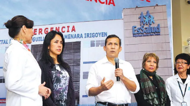 Ollanta Humala y Nadine Heredia