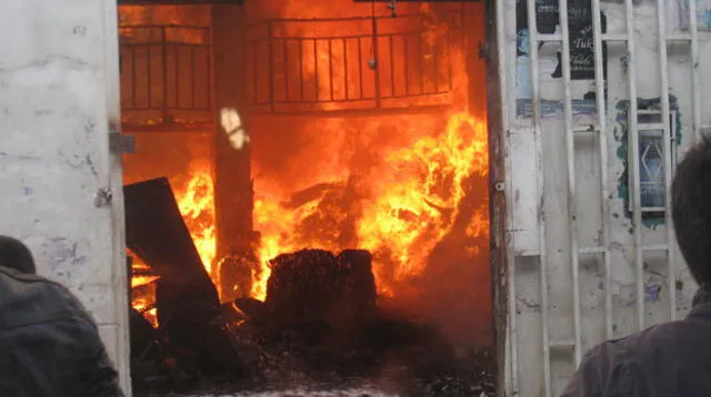 Junín: Voraz incendio destruye patrimonio cultural.