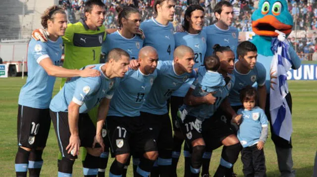 Selección de Uruguay llega a Lima el 4 de setiembre