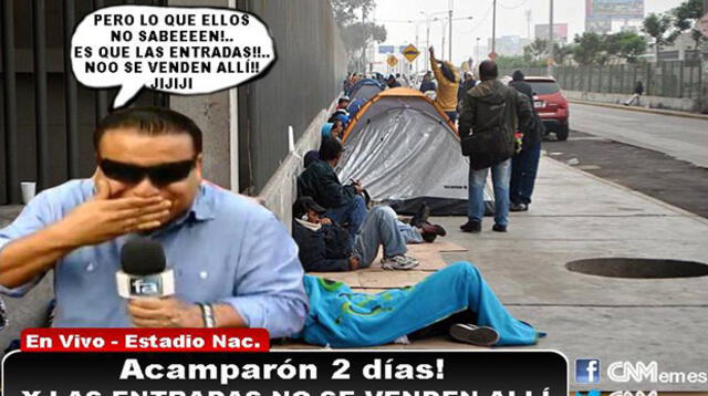 Perú-Uruguay: con memes cibernautas le dicen a no a revendedores.