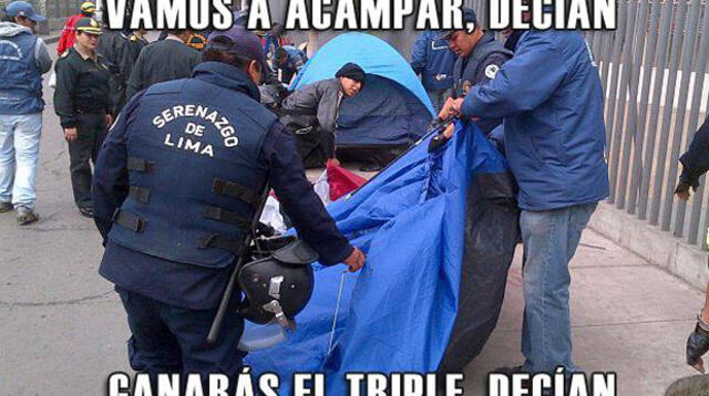 Perú-Uruguay: con memes cibernautas le dicen a no a revendedores.