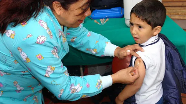 Otra enfermedad común en niños es el sarampión.