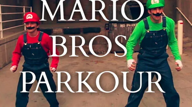 Mario Bros Parkour.