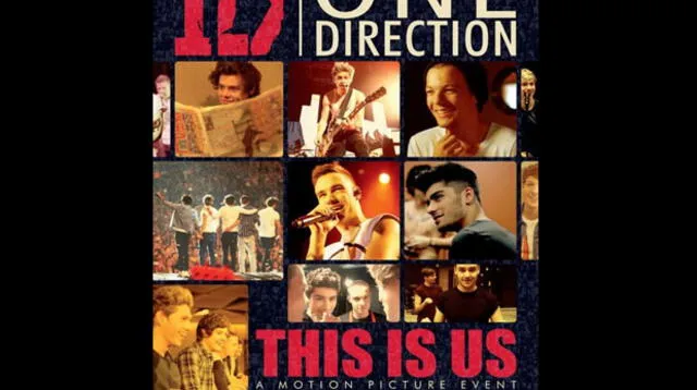 Poster de This is Us, película de One Direction