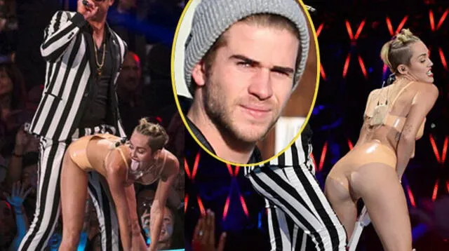 Miley Cyrus y un twerking que Liam Hemsworth no quiso ver