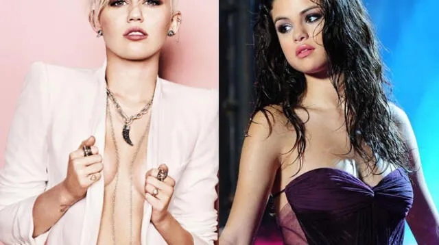 Miley Cyrus y Selena Gomez