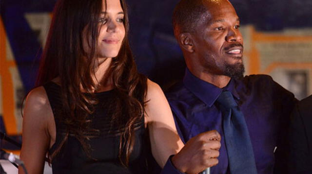 Katie Holmes y Jamie Foxx