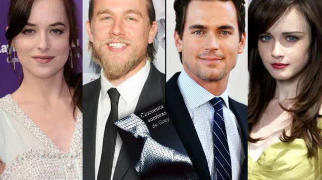Fans de 'Cincuenta sombras de Grey' piden a Matt bomer y Alexis Bledel en lugar de Charlie Hunnam y Dakota Johnson