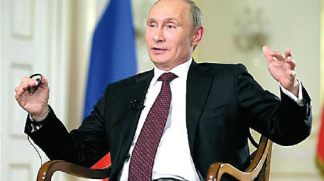 Putin: “Rebeldes usaron armas químicas para provocar”.