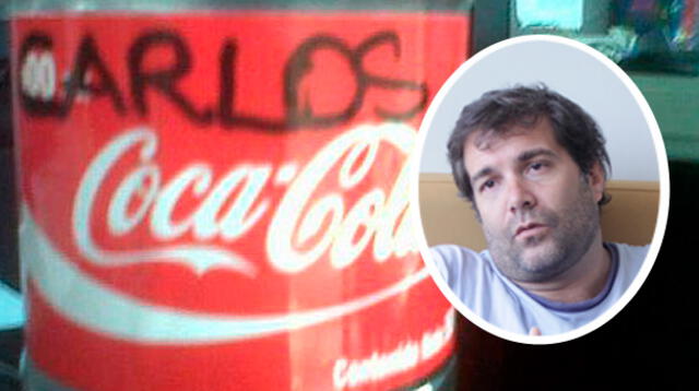 Alguien le puso el nombre del actor a una botella de Coca Cola...