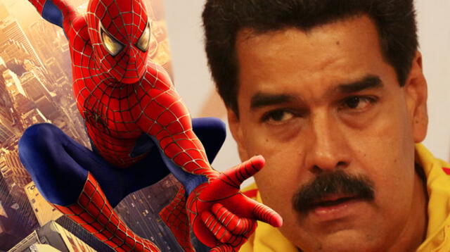 Nicolás Maduro acusó a Spiderman de violencia en Venezuela